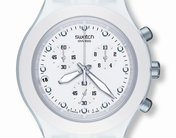 Swatch Full Blooded White Watch