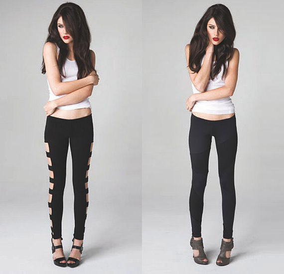 DIY: Ripped Leggings