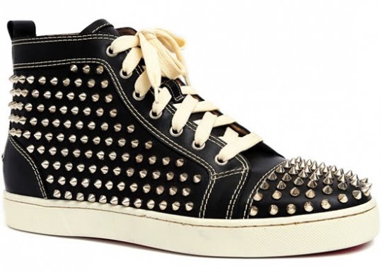 Studded Designer Sneakers: Men's Spring/Summer 2010 Christian Louboutin Shoe  is Unveiled