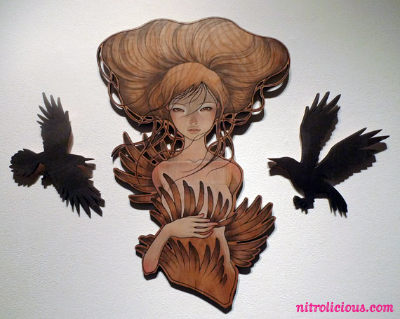 Audrey Kawasaki “Hajimari” Exhibtion @ Jonathan LeVine Gallery