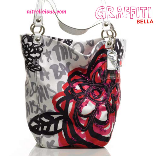 coach poppy spring 2010 graffiti bella