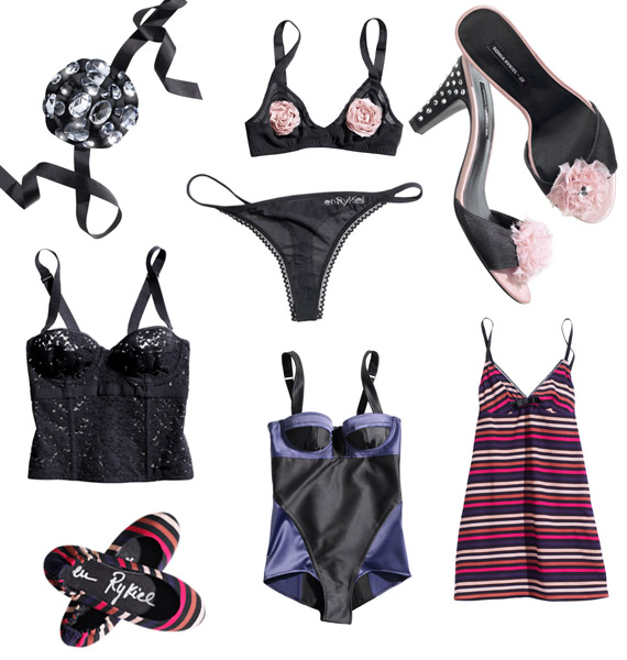 Sonia Rykiel pour H&M Lingerie Collection + Prices - nitrolicious.com