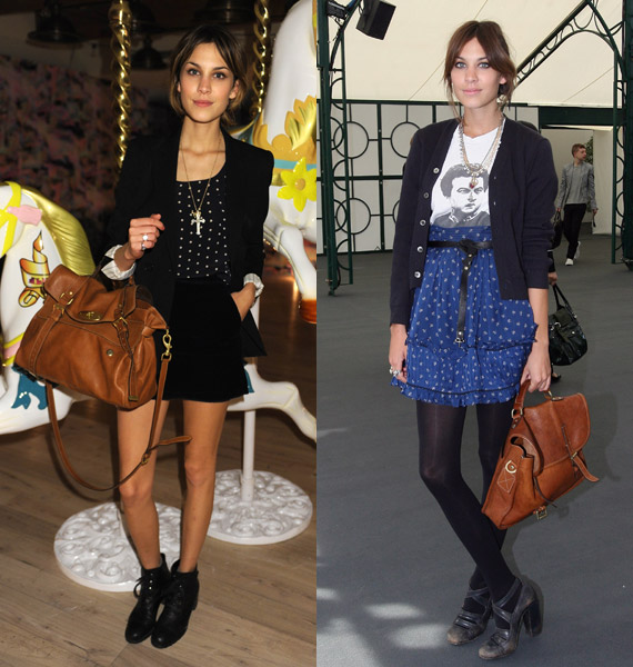 The Many Bags of Alexa Chung - PurseBlog