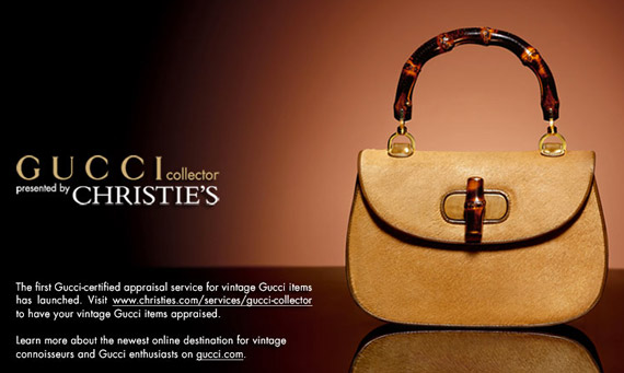 Gucci Collector: Presented by Christie’s + Gucci to Launch Couture Collection?