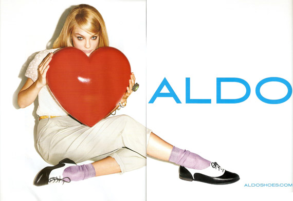 Jessica Stam for ALDO Spring/Summer 2010 Ad Campaign | First Look