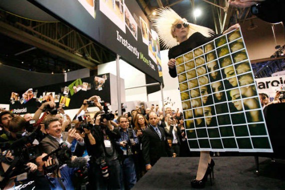 Lady Gaga x Polaroid Grey Label Collaboration