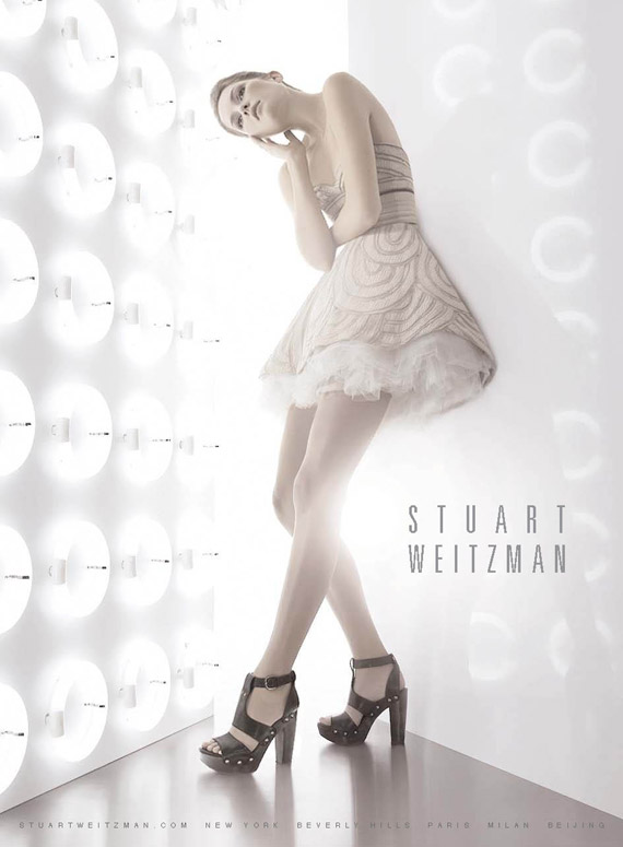 Stuart Weitzman Spring 2010 Ad Campaign