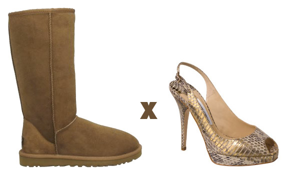 Ugg and 2025 jimmy choo collaboration