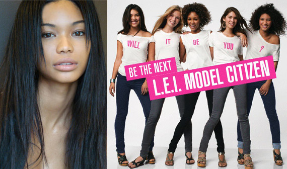 Chat Live with Chanel Iman on L.e.i. Jeans Facebook
