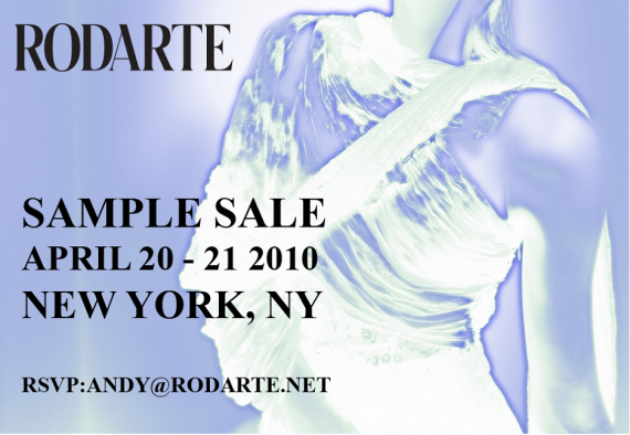 Rodarte Sample Sale!!!