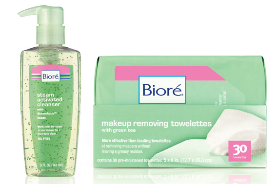 Biore Steam Activated Cleanser and Make-Up Removing Towelettes