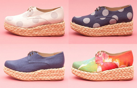 Opening Ceremony par Robert Clergerie Amor Lace-Up Platform