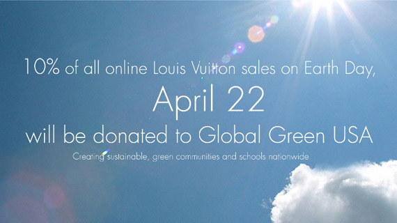 Louis Vuitton Celebrates Earth Day