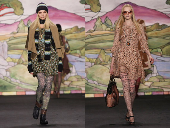 Anna Sui x Leg Resource Hosiery Fall/Winter 2010 Collection