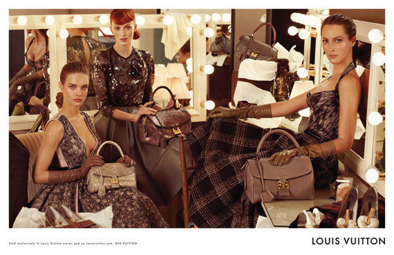 Supermodels by Steven Meisel for Louis Vuitton Fall Winter 2013