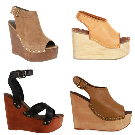 Céline Summer 2010 Wooden Wedges