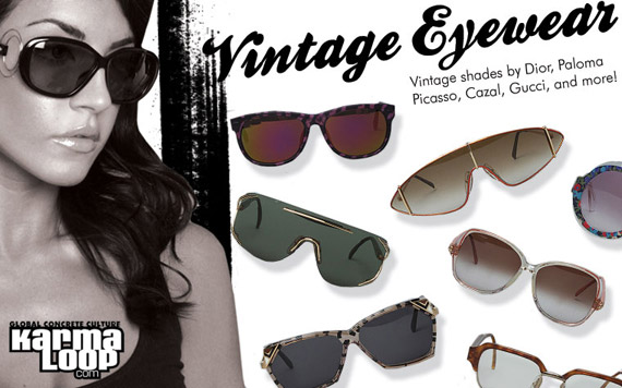 Vintage Eyewear Available @ Karmaloop