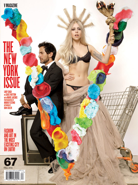 V MAGAZINE – The New York Issue #67: Lady Gaga & Marc Jacobs