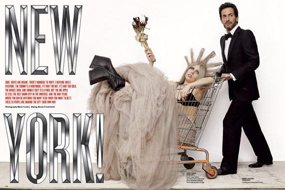 V MAGAZINE – The New York Issue #67: Lady Gaga & Marc Jacobs