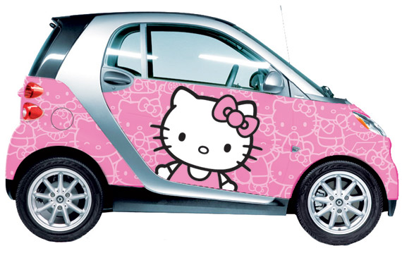 Sanrio & smart USA Launches First Hello Kitty Vehicle Wraps