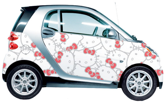 Sanrio & smart USA Launches First Hello Kitty Vehicle Wraps