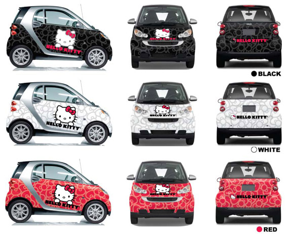 Sanrio & smart USA Launches First Hello Kitty Vehicle Wraps