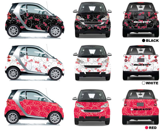 Sanrio & smart USA Launches First Hello Kitty Vehicle Wraps