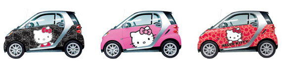 Sanrio & smart USA Launches First Hello Kitty Vehicle Wraps