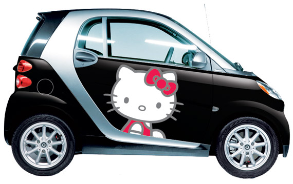 Sanrio & smart USA Launches First Hello Kitty Vehicle Wraps