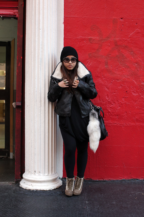 Outfit: Shearling