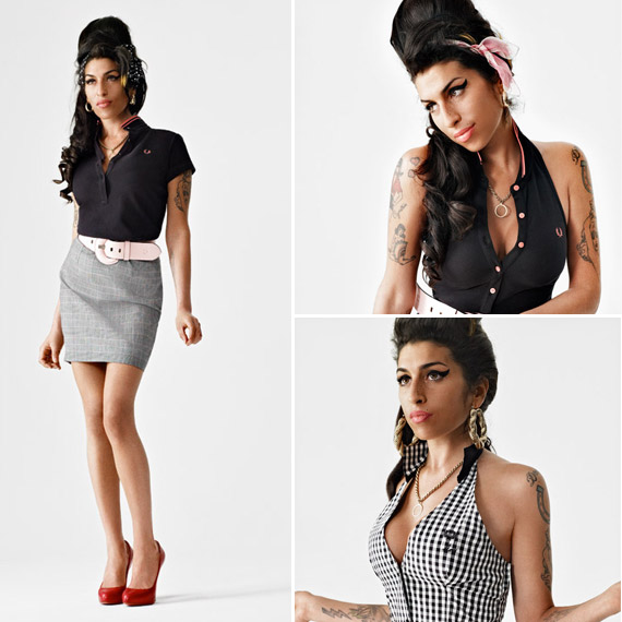 Amy Winehouse for Fred Perry