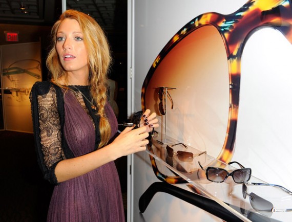 Tiffany & Co. Eyewear Spring 2011 Presention with Blake Lively 