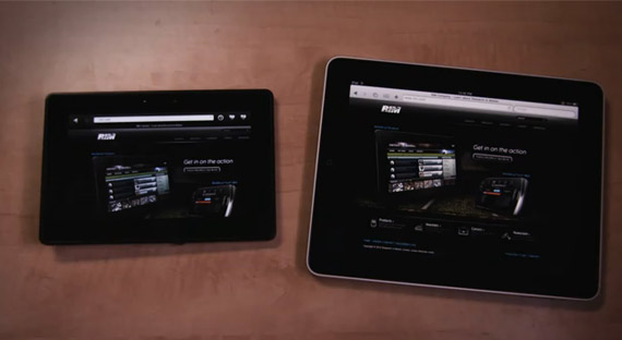 BlackBerry PlayBook and Apple iPad Comparison