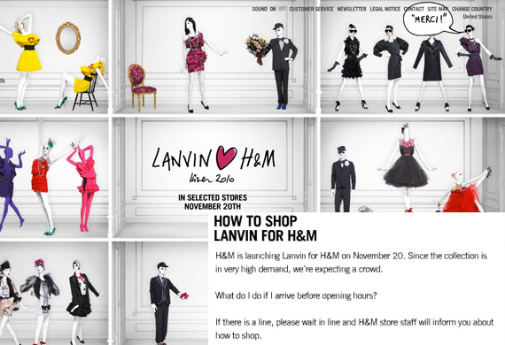 How To Shop Lanvin for H&M + US Store Listings on November 20th