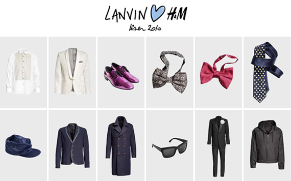 Lanvin for H&M – Men’s Collection