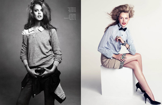 H&M Magazine Winter 2010: New Spring Looks