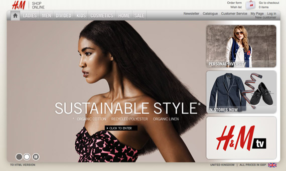 H&M To Launch Online Shopping in the USA