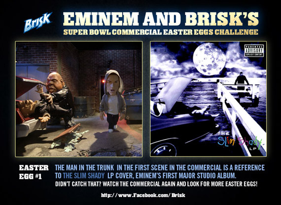 Eminem Brisk Claymation Super Bowl 2011 Commercial