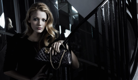 Blake Lively for Chanel Mademoiselle by Karl Lagerfeld