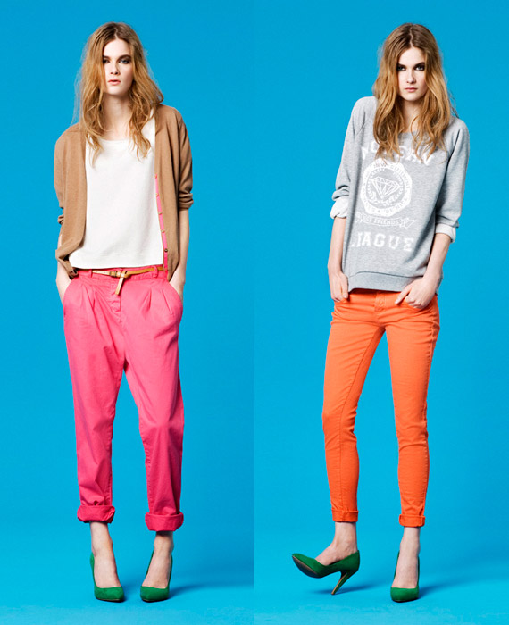 Zara TRF Colored Pants