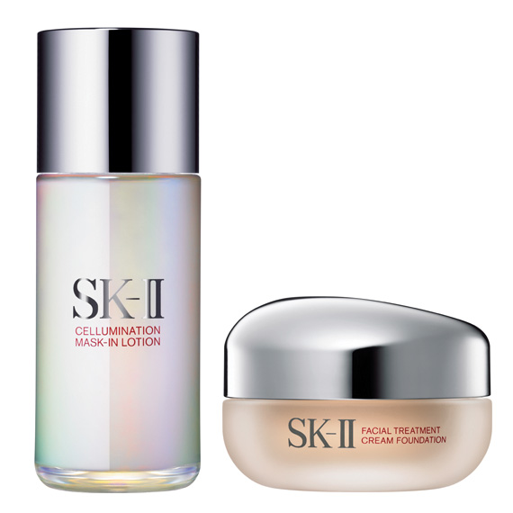 SK-II Cellumination Mask-In Lotion & Facial Treatment Cream Foundation