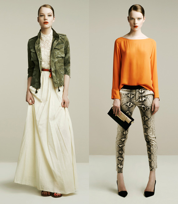 Zara Woman April 2011 Lookbook