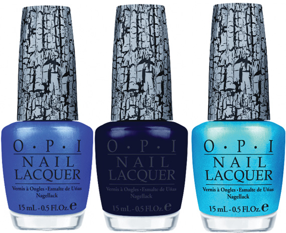 OPI Launches Blue Shatters & Glam Slam! France Collections