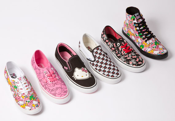 womens hello kitty vans