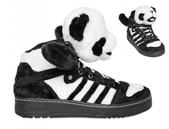 Jeremy Scott x adidas Originals Panda Sneaker @ Luisaviaroma