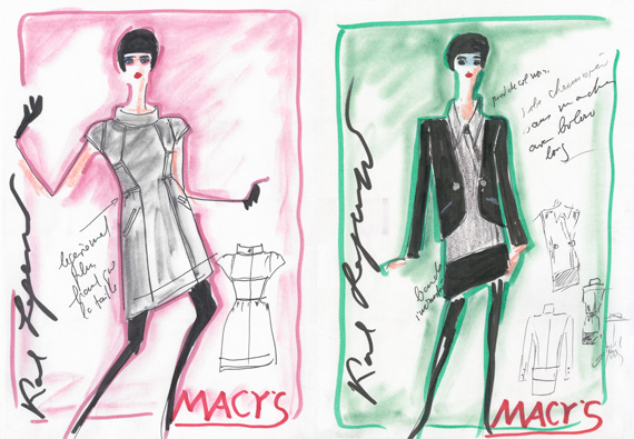 Karl Lagerfeld for Impulse Only at Macy’s | Sketches