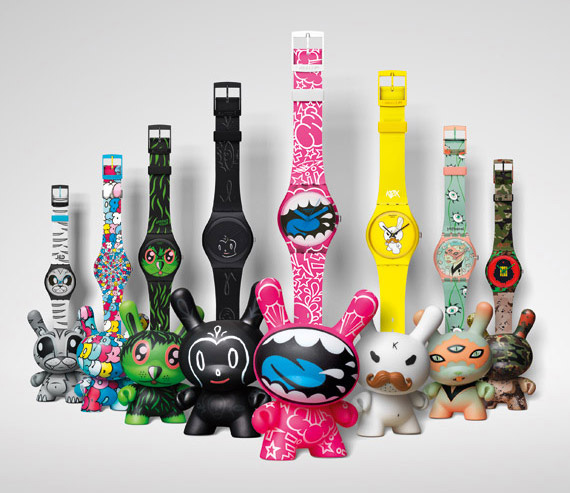 Kidrobot for Swatch