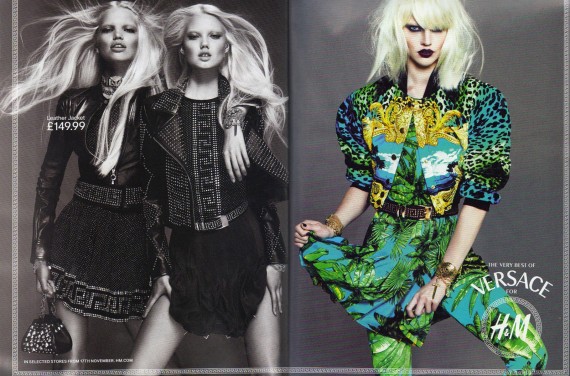 Versace for H\u0026M Ads + Anna Dello Russo 