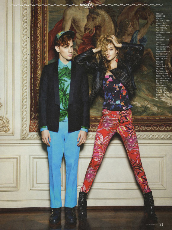 Versace for H&M in 20 Minuten Friday Magazine