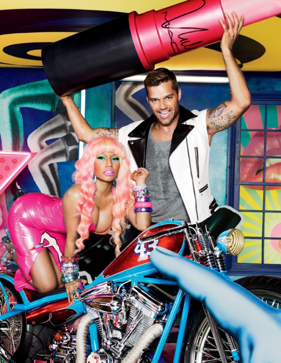 Ricky Martin & Nicki Minaj for MAC Viva Glam 2012 Campaign
